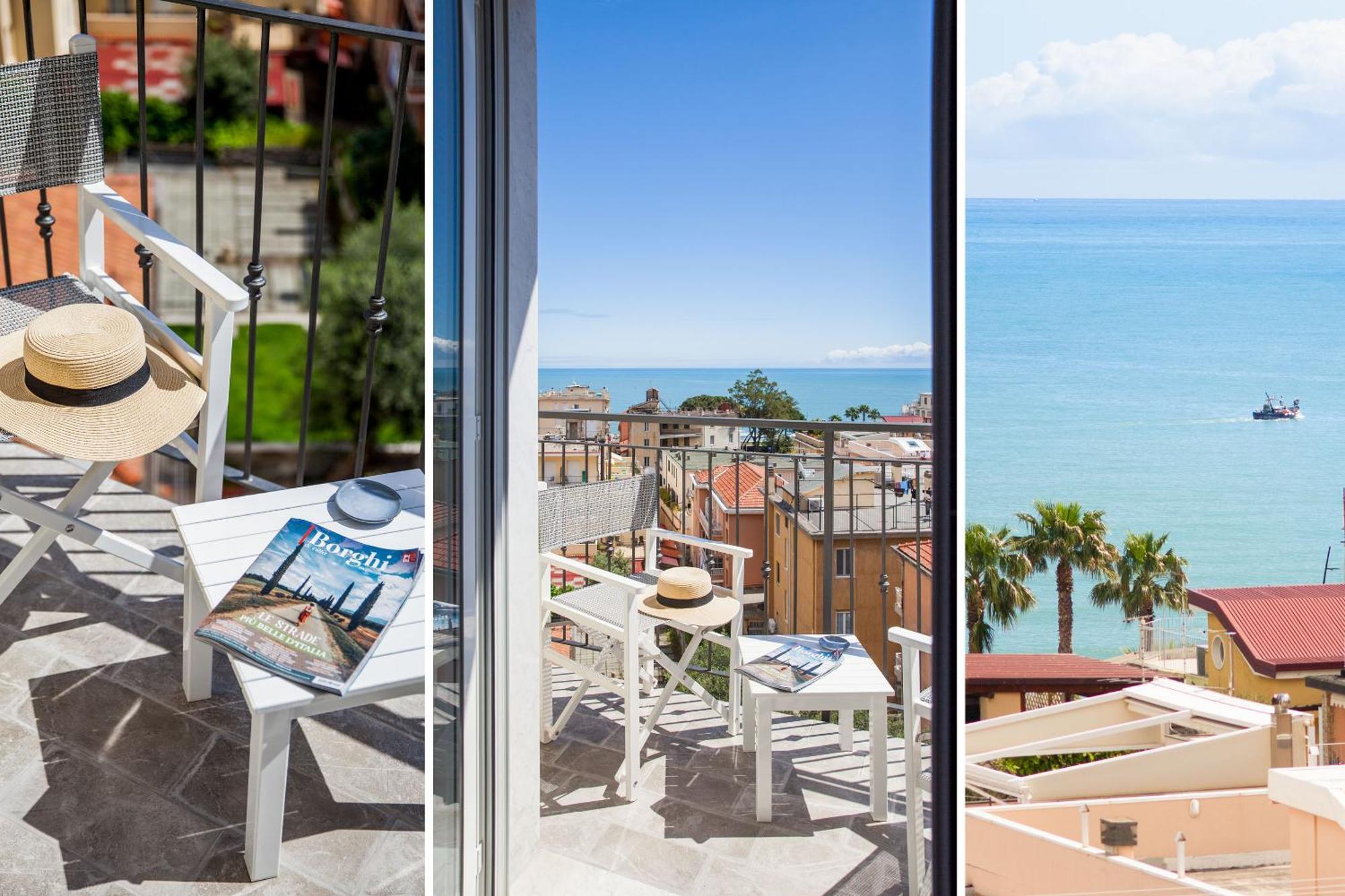 Hotel Tritone Laigueglia Bagian luar foto